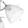 Chandelier "Nora" 3x60W E27 chrome 52x52x26cm