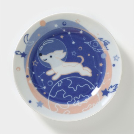 Porcelain plate "Zoomix", d = 16 cm, white
