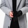 Gloves male, dimensionless, with insulation, black color