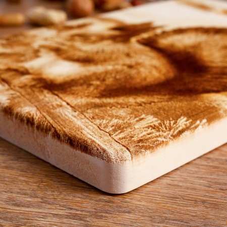 Board from the massif “Squirrel”, large, rectangular, 23 × 35 cm-2