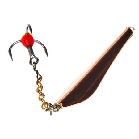 Vertical Winter Lucky John Double Blade with a chain and a tee, 4.5 cm, GC blister-1