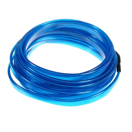 Neon thread for lighting salon, blue, 3 m-1