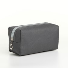 Lightning cosmetic bag, gray color