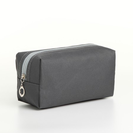 Lightning cosmetic bag, gray color