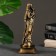 Figure "Virgin Mary with a baby" bronze, gold 25cm