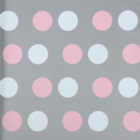 Flower film, "peas", white- pink, 56 x 56 cm-2