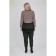 Women's tunic, size 56, brown color