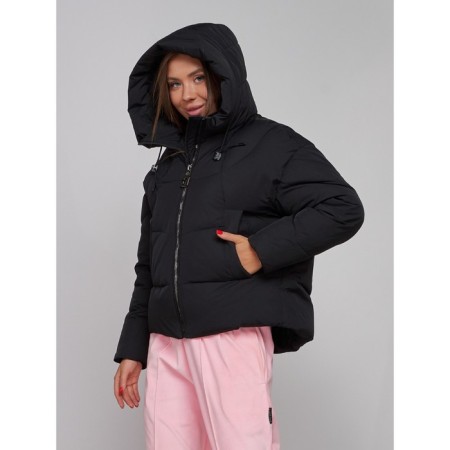Winter jacket, size 42, black color-5