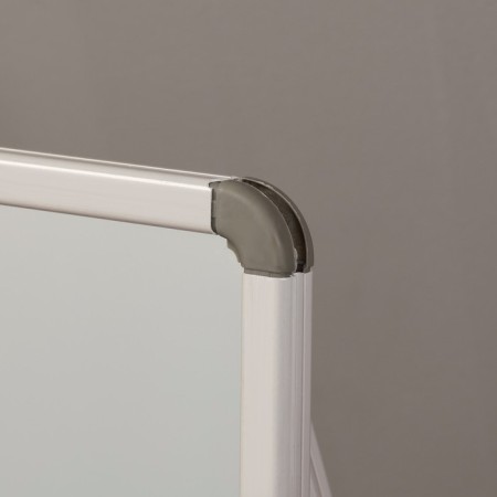 Interior mirror, acrylic, 35 x 125 cm, white,-3