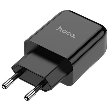 Network charger Hoco N2, USB - 2.1 a, black-2
