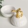 Coramics Coramics "Golden Elephant" 11.3x8x8 cm