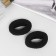 Hair elastic band "Mahrushka Sport" (set 2 pcs) elites classic wide, 5.5 cm, black