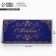 Money envelope "with an anniversary", purple, 16.5 x 8cm