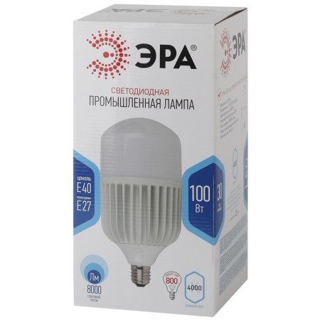 LED LED ERA Power Power, 100 W, E27/E40, 8000 lm, 4000k, white glow-2