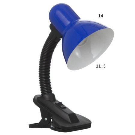 Board Lamp "School" 1x15W E27 on indigo trim 14.5x14.5x33cm Risalux-10