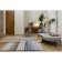 Cotton carpet with Tulip Garden Terra, size 120x180 cm