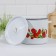 Pan "tulips", 5.5 l, induction, white color