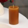 Candle-cylinder aromatic "lavender and citrus", 6x10 cm