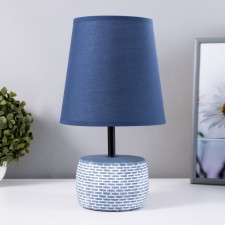 Dorothea table lamp E14 40W Blue 18x18x32 cm Risalux