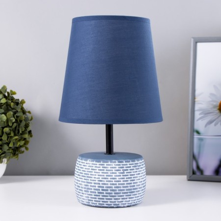 Dorothea table lamp E14 40W Blue 18x18x32 cm Risalux
