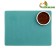 Silicone rug for a bowl, 40 x 30 cm, green