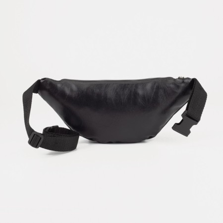 Lightning waist bag, black color-1