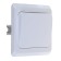 SE switch SE "Etude", 10 A, 1 key, IP20, hidden, white, BC10-001b