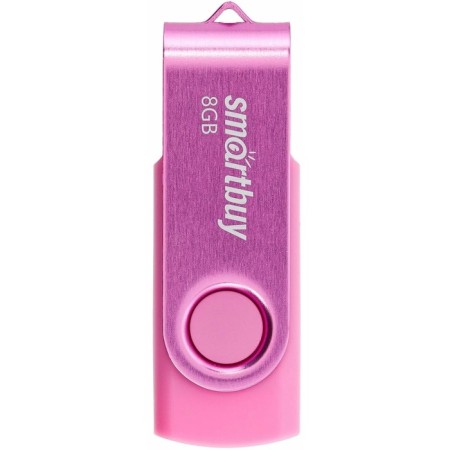 Flash drive Smartbuy Twist, 8 GB, USB 2.0, th Up 25 MB/s, PBU up to 15 Mb/s, pink-2