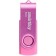 Flash drive Smartbuy Twist, 8 GB, USB 2.0, th Up 25 MB/s, PBU up to 15 Mb/s, pink