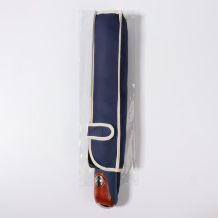 Semi -automatic umbrella "monoton", Eponge, 3 additions, 8 spokes, r = 50 cm, color mix-4