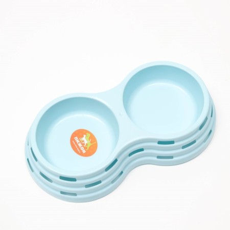 Board of plastic plastic double 2 x 160 ml, 25 x 14 x 5 cm, blue-3