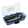 Set of end heads and bit tundra, ratchet, extension cord, 28 items