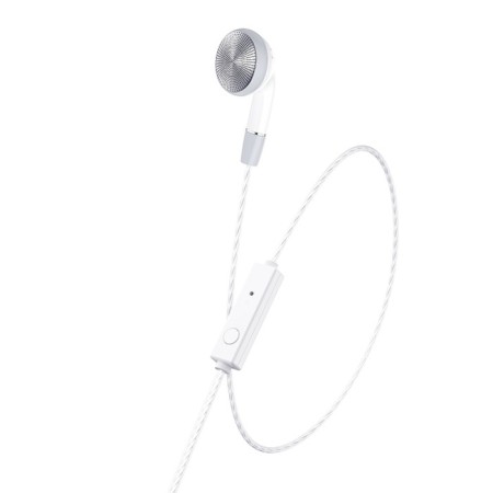 Hoco M61 headphone, wired, insert, microphone, jack 3.5 mm, 1.2 m, white-3