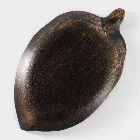 Divine Fruit dish "Vintage leaf", 30 × 28 × 4 cm, bronze color-3
