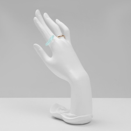 Steam for jewelry "Hand" 9 x 12 x 22, white color-2
