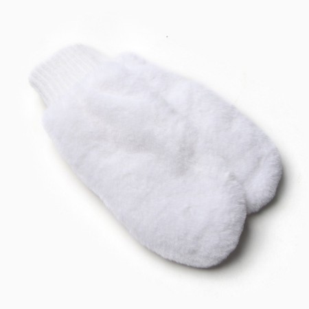 Women's mittens art 313 color white, river 18