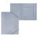 A4, 500MKM, calligrata elastic band folder on the elastic band, a root of 25 mm, up to 230 sheets, embossing "sand", gray