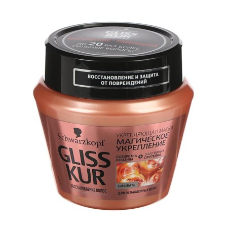 Gliss Kur strengthening mask "Magic Strengthening", 300 ml-4