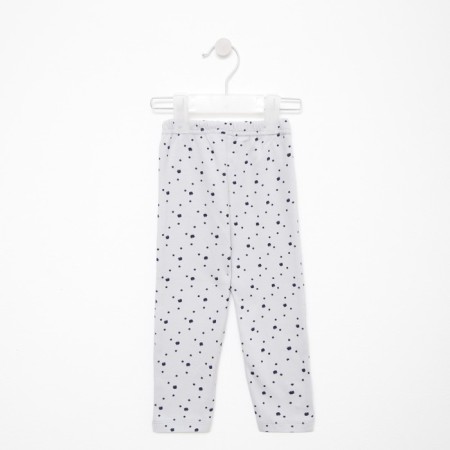 Pants for girls, gray/crown color, height 68 cm-1