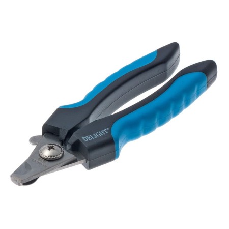 Delight claw-co-co-co-co -ine, medium, with a stop, black and blue