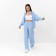 Women's suit (shirt and trousers) Mist Summer Time, R.42, Blue