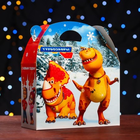 Gift box "Tourbosaurs", Baul, 22 x 9 x 22 cm-1