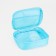 Cosmetic bag with lightning, blue color