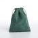 Cosmetic bag - a bag of ties, green color