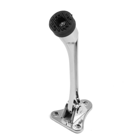 Door locomard lock, "goat leg", color chromium-4