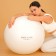 Fitball Sima-Land Home 75 cm, 1000 gr, anti-wings, white color