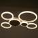 Luer with PDU 2036/4 LED 126W white 60x58x4.5 cm Bayerlux
