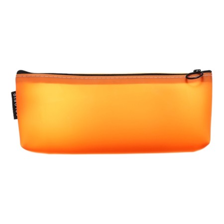 Penal soft, 1 compartment, 35 x 210 x 90 mm, voluminous, Colorio "Anime", silicone, orange-2