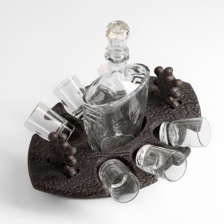 Mini-bar "Frigate" without decor, 7 items, 500/50 ml-9