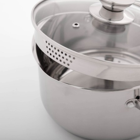 Magistro klimena stainless steel pan, 3.5 l, lid-durglang, plum nose, capsule, induction-1